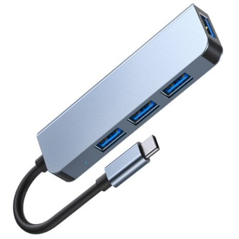 Usb C Til Usb Med 4 Porte