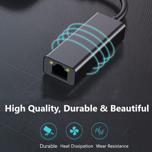 Usb-c Til Type-c Ethernet Adapter Grå