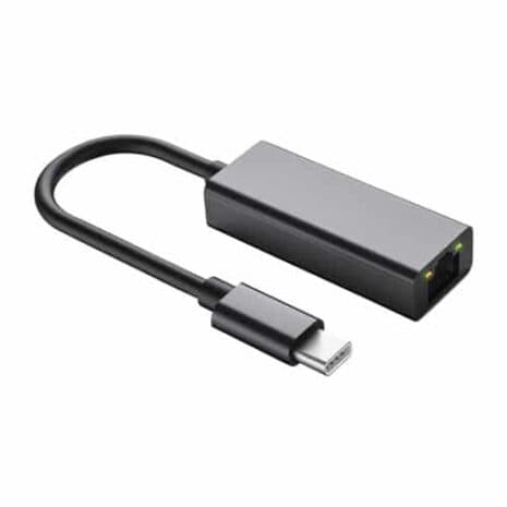 Usb-c Til Type-c Ethernet Adapter Grå