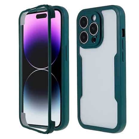 Iphone 14 Pro Max Infinity Cover - Mørkegrøn