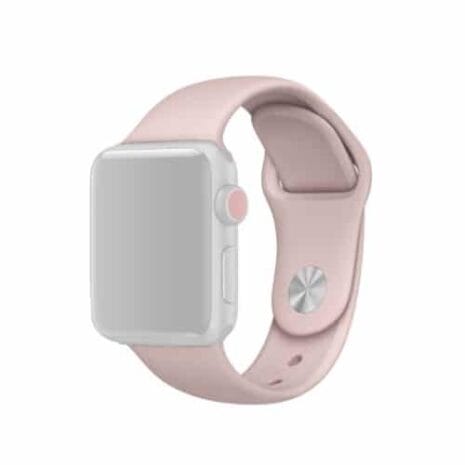 Apple Watch 45mm Silikone Urrem Lyserød