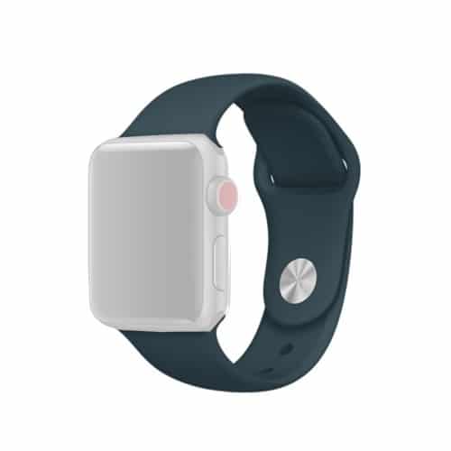 Apple Watch 44mm Silikone Urrem Mørkegrøn