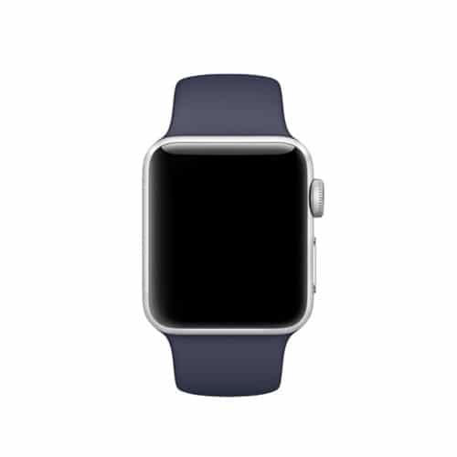 Apple Watch 44mm Silikone Urrem Mørkeblå