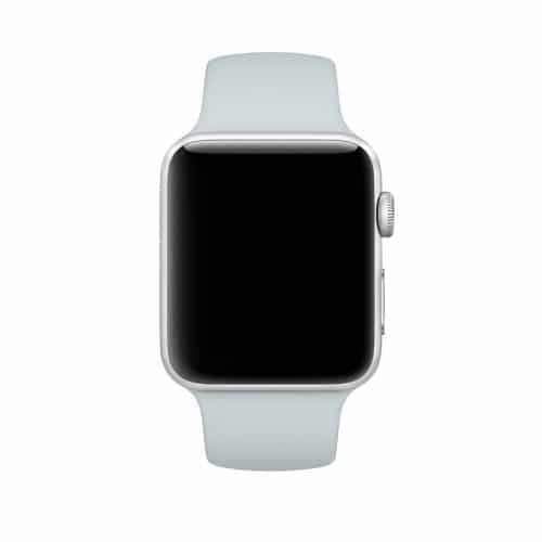 Apple Watch 44mm Silikone Urrem Lyseblå