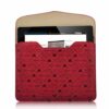 Lucky Bear Magnetic Fold Style Læder Case - Rød