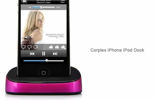 Corplex Iphone Ipod Dock (roseo)