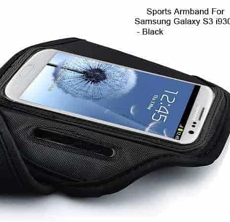 Samsung Galaxy S3 – Sports Armbånd – Sort
