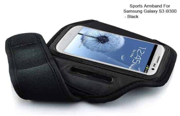 Samsung Galaxy S3 – Sports Armbånd – Sort