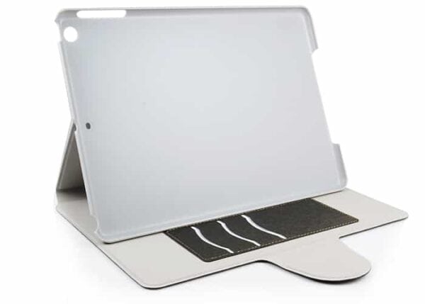 Ipad Air (ipad 5) (a1474, A1475, A1476) - Stilfuld Pu Læder Cover Med Kort Slots - Rød