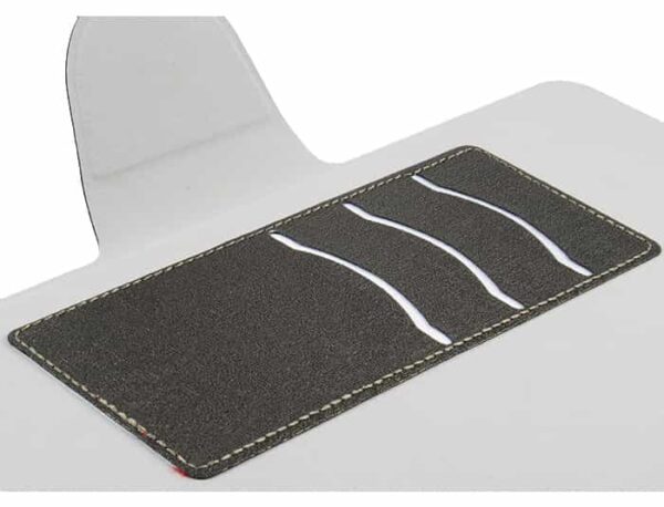 Ipad Air (ipad 5) (a1474, A1475, A1476) - Stilfuld Pu Læder Cover Med Kort Slots - Rød