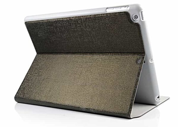 Ipad Air (ipad 5) (a1474, A1475, A1476) - Stilfuld Pu Læder Cover Med Kort Slots - Rød