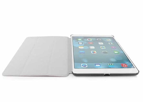 Ipad Air (ipad 5) (a1474, A1475, A1476) - Klassisk Pu Folding Stand Læder Cover - Rød