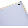 Ipad Air (ipad 5) (a1474, A1475, A1476) - Firkant Mønster Pu Læder Cover Med Kort Slots - Blå