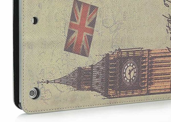 Ipad Air (ipad 5) (a1474, A1475, A1476) - Retro Fashion Big Ben Læder Flip Stand Cover