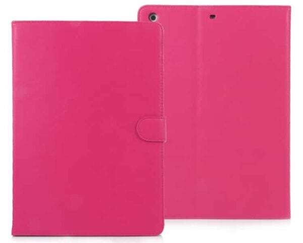 Ipad Air (ipad 5) (a1474, A1475, A1476) - Sydkoreansk Stil Pu Læder Stand Cover - Magenta