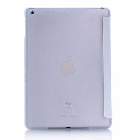 Ipad Air (ipad 5) (a1474, A1475, A1476) - Tri-fold Pu Smart Cover Med Sleep/wake - Hvid