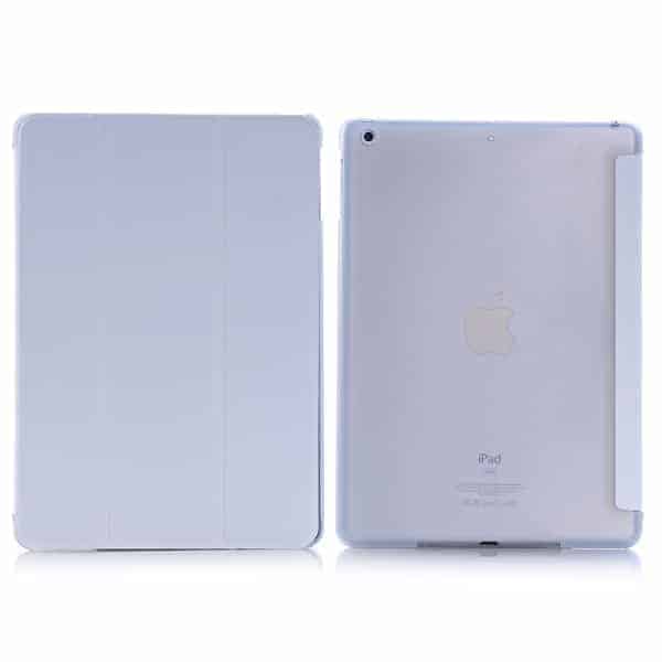 Ipad Air (ipad 5) (a1474, A1475, A1476) - Tri-fold Pu Smart Cover Med Sleep/wake - Hvid