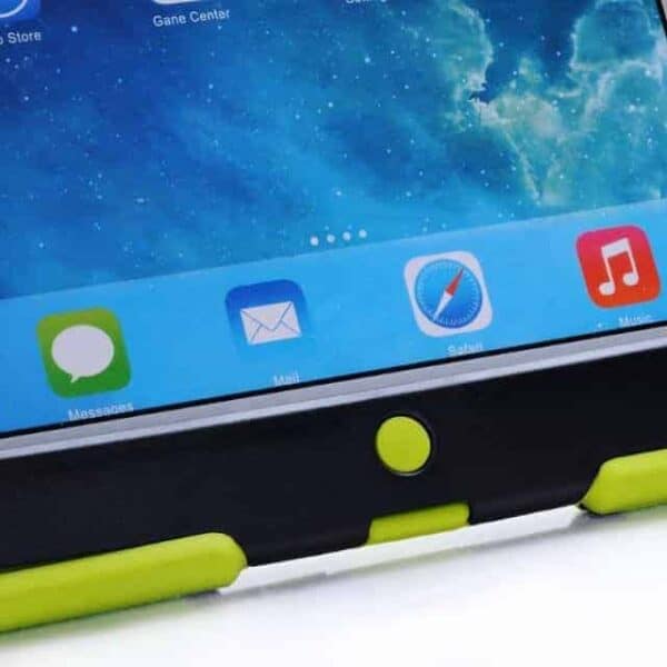 Ipad Air (ipad 5) (a1474, A1475, A1476) – 3 Lag Hard Robot Design Cover Med Støtteben – Grøn