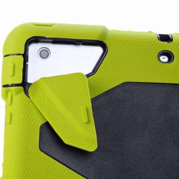 Ipad Air (ipad 5) (a1474, A1475, A1476) - 3 Lag Hard Robot Design Cover Med Støtteben - Lilla