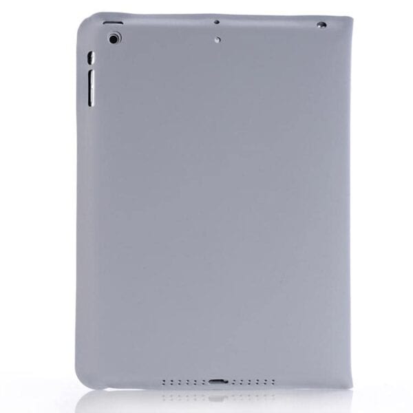 Ipad Air (ipad 5) (a1474, A1475, A1476) - Ultra Tynd Pu Læder 4-fold Cover Med Sleep/wake - Hvid