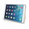 Ipad Air (ipad 5) (a1474, A1475, A1476) - Litchi Foldet Pu Læder Etui - Hvid