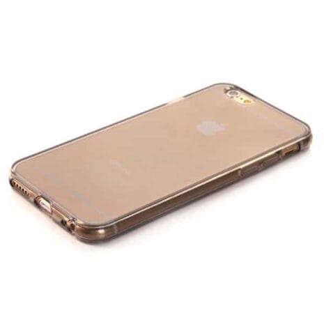 Iphone 6/6s - Transparent Tpu Cover - Sort