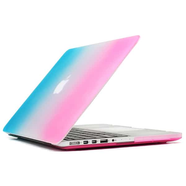 Macbook Pro 13" Retina (2012-2015) - Smuk Regnbue Mat Pc Hard Cover