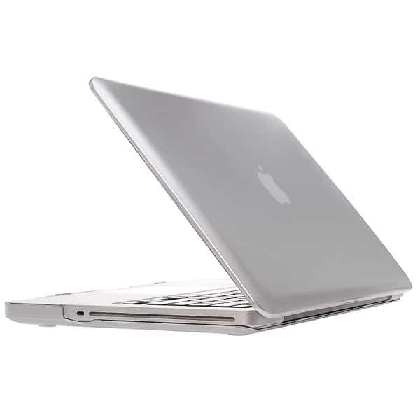 Macbook Pro 15" (2009-2012) - Glinsende Pc Hard Etui - Sølv