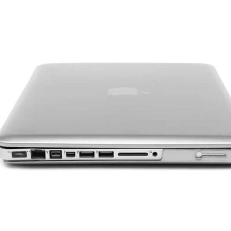 Macbook Pro 15" (2009-2012) - Glinsende Pc Hard Etui - Sølv