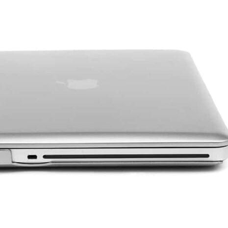 Macbook Pro 15" (2009-2012) - Glinsende Pc Hard Etui - Sølv