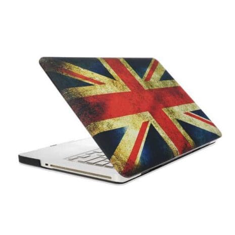 Macbook Pro 15" (2009-2012) - Britisk Flag Pc Hard Etui