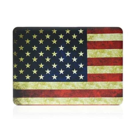 Macbook Pro 15" (2009-2012) - Amerikansk Flag Pc Hard Etui