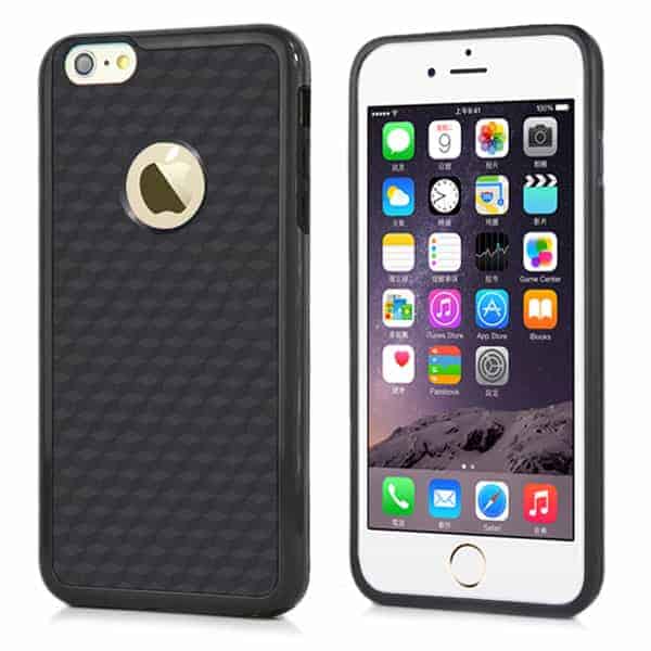 Iphone 6/6s  Plus - Blød Tpu Beskyttende Back Cover - Sort