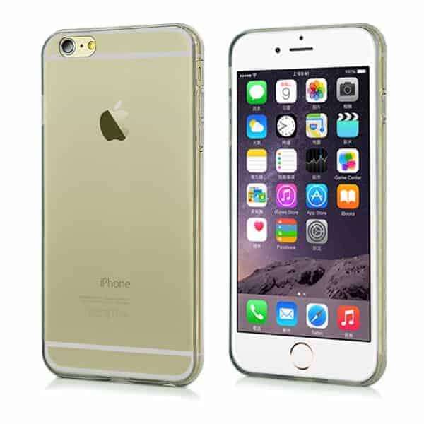 Iphone 6/6s  Plus - Mat Transparent Tpu Cover - Sort