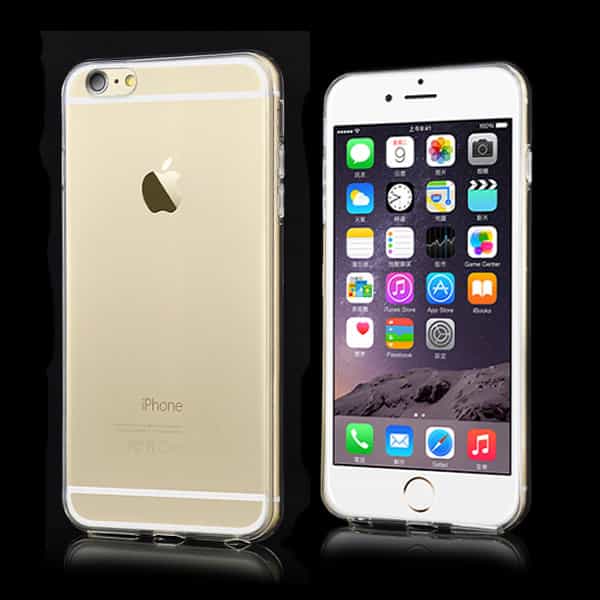 Iphone 6/6s  Plus - Mat Transparent Tpu Cover - Hvid