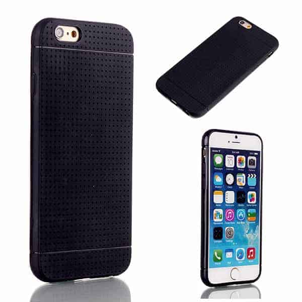 Iphone 6/6s  Plus - Skridfast Tpu Cover - Sort