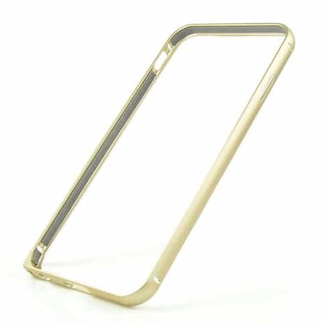 Iphone 6 Plus - Spinkel Aluminium Metal Bumper Etui - Guld