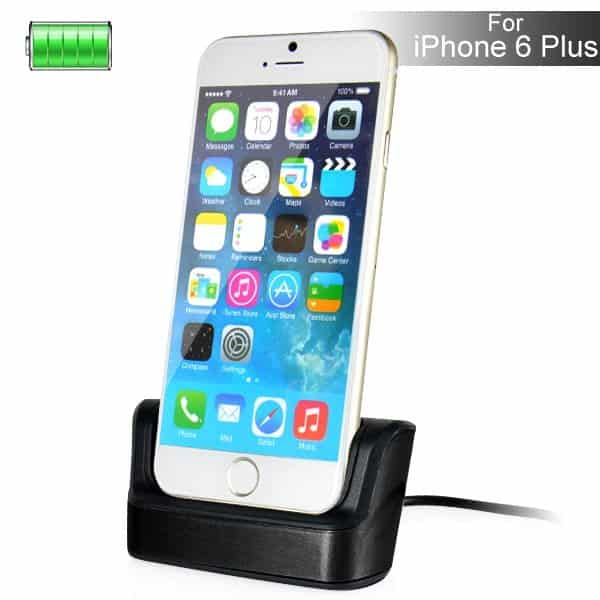 Iphone 6/7 Plus - Usb Dock Charger - Sort