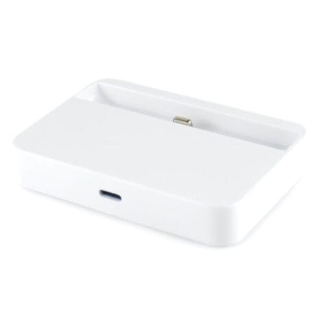 Iphone Lightning - Moderne Dock Charger - Hvid