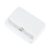 Iphone Lightning - Moderne Dock Charger - Hvid