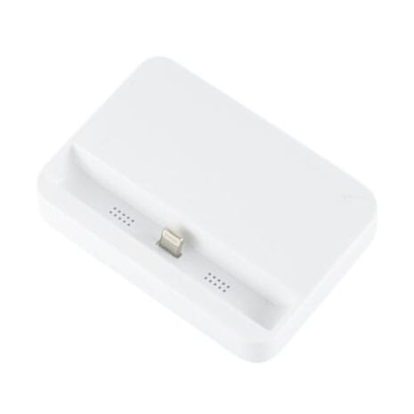 Iphone Lightning - Moderne Dock Charger - Hvid