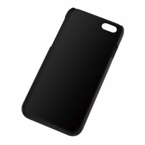 Iphone 6 - Hard Back Etui Med Børstet Metal Design - Blå