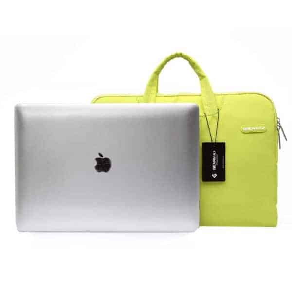 Macbook 13"  - Nylon Laptop Taske - Gul