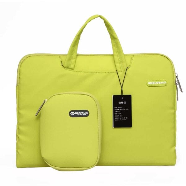 Macbook 13"  - Nylon Laptop Taske - Gul