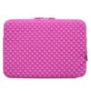 Macbook 15" (2009-2012) - Diamond Neopren Sleeve - Lyserød