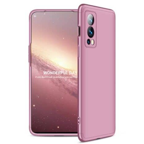 Oneplus Nord 2 5g 360 Beskyttelsescover Rosa