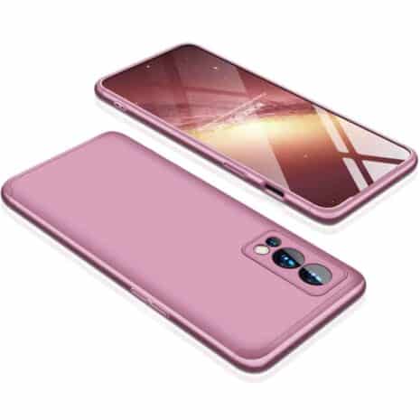 Oneplus Nord 2 5g 360 Beskyttelsescover Rosa