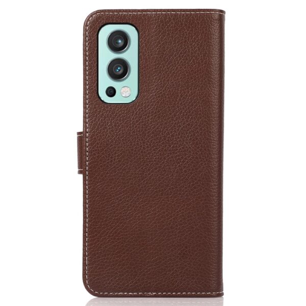 Oneplus Nord 2 Flipcover Brun