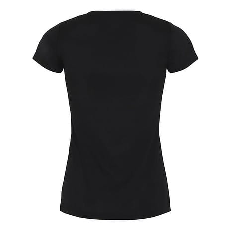 Fitness T-shirt Dame Sort