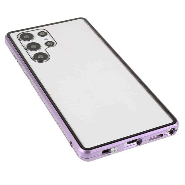 Samsung Galaxy S22 Ultra Privacy Perfect Cover Lilla